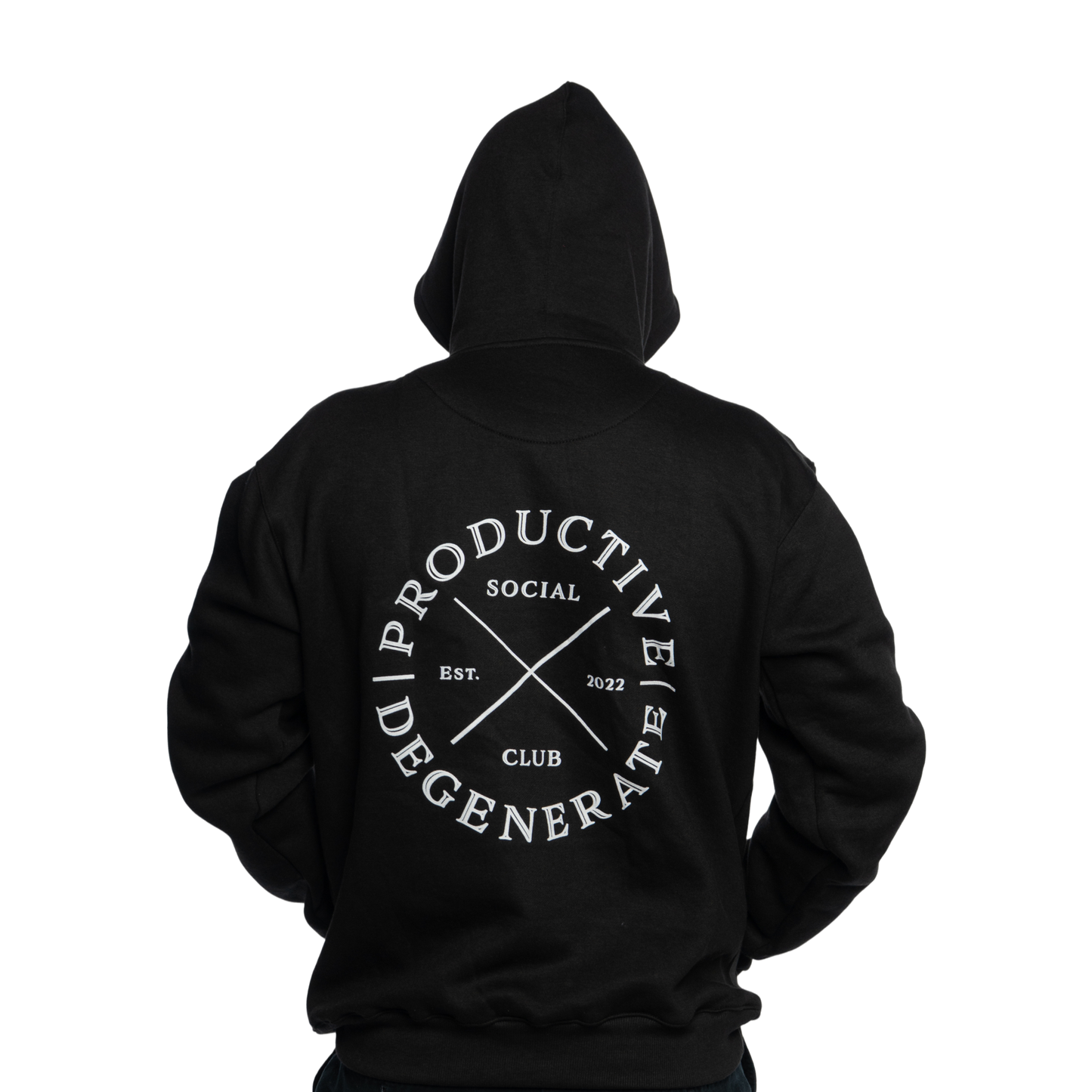 Social Club Hoodie - Black
