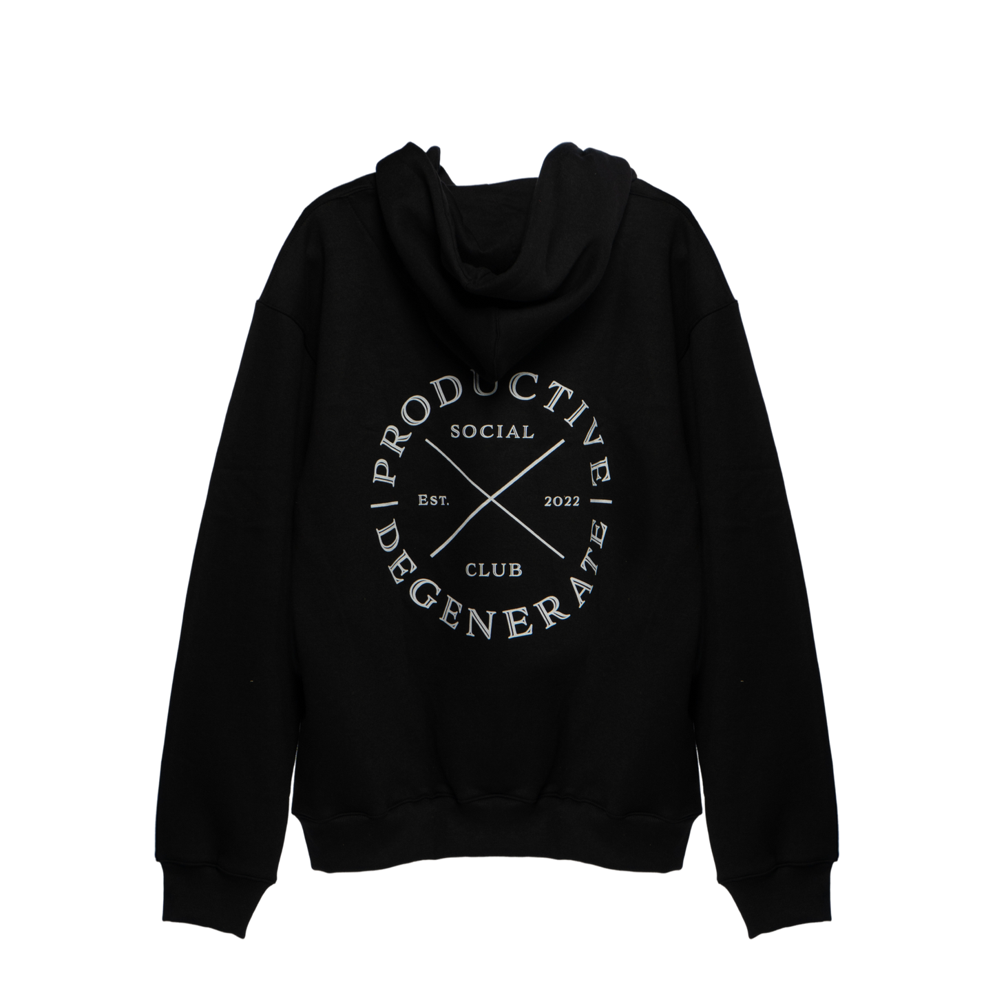Social Club Hoodie - Black